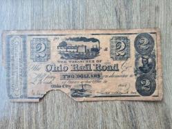 A.B.D YE AİT ÇOK NADİR İKİLİ TARİHİ BANKNOT LOTU