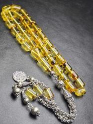 Orjinal damla kehribar tespih