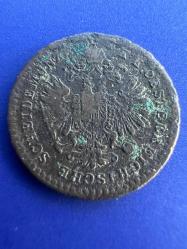 Avusturya 5/10 Kreuzer, 1858