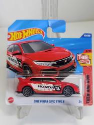 Hot Wheels 2018 Honda Civic Type R  - Diecast Model Araba Oyuncak Araba