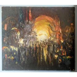 Pınar Toker İmzalı Yağlıboya Tablo