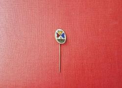 ESKİ - İSTANBUL MATBAA MESLEK LİSESİ ROZETİ - MADALYA  ( SICAK MİNELİ MODEL ) C934