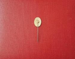 ESKİ - İSTANBUL MATBAA MESLEK LİSESİ ROZETİ - MADALYA  ( SICAK MİNELİ MODEL ) C934