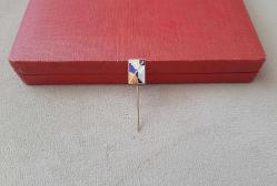 ESKİ - 1883.MARMARA ÜNİVERSİTESİ ROZETİ - MADALYA ( SICAK MİNELİ MODEL ) C936