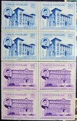 TÜRKİYE=1950  İ-1637..38  III. Türk Kooperatifçilik Kongresi  DBL   (**)'