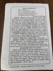 31 TEMMUZ 2006 - TAKVİM YAPRAĞI - DOĞUM GÜNÜ HEDİYESİ - BÜYÜK SAATLİ MAARİF TAKVİMİ - CAVİDAN TÜMERKAM - FRANSIZ PİLOT VE YAZAR ANTONİE DE SAİNT-EXUPERY AKDENİZ KEŞİF UÇUSU SIRASINDA KAYBOLARAK ÖLDÜ - MACAR PİYANİST FRANZ LİSZT ÖLDÜ