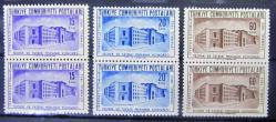 TÜRKİYE=1952  İ-1695..97  VIII. Milletlerarası Mekanik Kongresi  PER  (**)'