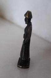 Kurşun Osmanlı asker Subaşı biblo minik figür