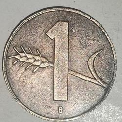 İSVİÇRE 1958  1 RAPPEN