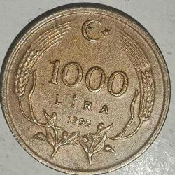TÜRKİYE   1995   1000 LİRA