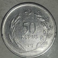 TÜRKİYE  1975  50 KURUŞ