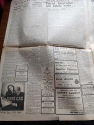 Cumhuriyet Gazetesi - 26 Ocak 1946 - Komisyon Kurunuz Yazan Nadir Nadi Başmakale - Güvenlik Konseyinin Dünkü Mühim Kararı - Konsey Rusya'nın Şiddetle Muhalefetine Rağmen İran Meselesini Tetkik Ve Müzakereye Karar Verdi - Konseyde Dünkü Tartışmalar - Bevin Şöyle Bağırdı Küçük Bir Devletin Sesini Duyurmasına Mani Olmamak Lazım - Lübnan Konseye Müracaat Etti - Lübnan Fransız Ve İngiliz Kuvvetlerinin Topraklarından Çekilmesini İstiyor - Madam Çan Kay Şek 10 Rus Generaline Nişanlar Verirken Bir Nutuk Söyledi - İtalyan Sömürgeleri - Belediye Dün Et Narkını Söyledi - Yunanistan 14 Milyar Dolar Tazminat İstiyor - Amerikalı Gözüyle Bugünkü Türkiye Yazan Summer Welles - Şehir Tiyatrosunda Küçük Şehir Sahneye Koyan Muhsin Ertuğrul - Sirkeci Konya Lezzet Lokantası - Miskinler Tekkesi Yazan Reşat Nuri Güntekin Yazı Dizisi - Kızıl Saçlı Kadın Bugün Elhamra Sinemasında - Cemal Tollu Sergisi Ve Bursa - Şevket Yolcular Bedia Zeynep Garden Barda - Bugünkü Radyo Programı - Bulmaca - Borsa