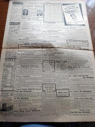 Cumhuriyet Gazetesi - 26 Ocak 1946 - Komisyon Kurunuz Yazan Nadir Nadi Başmakale - Güvenlik Konseyinin Dünkü Mühim Kararı - Konsey Rusya'nın Şiddetle Muhalefetine Rağmen İran Meselesini Tetkik Ve Müzakereye Karar Verdi - Konseyde Dünkü Tartışmalar - Bevin Şöyle Bağırdı Küçük Bir Devletin Sesini Duyurmasına Mani Olmamak Lazım - Lübnan Konseye Müracaat Etti - Lübnan Fransız Ve İngiliz Kuvvetlerinin Topraklarından Çekilmesini İstiyor - Madam Çan Kay Şek 10 Rus Generaline Nişanlar Verirken Bir Nutuk Söyledi - İtalyan Sömürgeleri - Belediye Dün Et Narkını Söyledi - Yunanistan 14 Milyar Dolar Tazminat İstiyor - Amerikalı Gözüyle Bugünkü Türkiye Yazan Summer Welles - Şehir Tiyatrosunda Küçük Şehir Sahneye Koyan Muhsin Ertuğrul - Sirkeci Konya Lezzet Lokantası - Miskinler Tekkesi Yazan Reşat Nuri Güntekin Yazı Dizisi - Kızıl Saçlı Kadın Bugün Elhamra Sinemasında - Cemal Tollu Sergisi Ve Bursa - Şevket Yolcular Bedia Zeynep Garden Barda - Bugünkü Radyo Programı - Bulmaca - Borsa