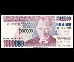 7. EMİSYON 1000000 MİLYON TÜRK LİRASI ÇİL
