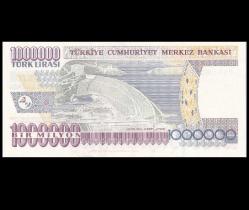 7. EMİSYON 1000000 MİLYON TÜRK LİRASI ÇİL