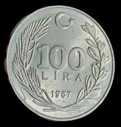 1987 100 Lira Çil