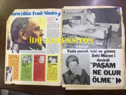 Ses Haftalık Aktüalite Sinema Tiyatro Müzik ve Gençlik Mecmuası Dergisi - 28 HAZİRAN 1980 - Sayı: 14 - FRANK SİNATRA - ZEKİ MÜREN günde 4 şişe viski içiyordu, HASTALANDI - BARIŞ MANÇO RÖPORTAJI - HÜLYA SÖZER - TÜRKAN ŞORAY - CANNES 1980 ve GALİPLERİ - SADRİ ALIŞIK, ÇOLPAN İLHAN - BÜLENT ERSOY RÖPORTAJI - LEVENT KIRCA - GÜLŞEN BUBİKOĞLU - MERAL ORHONSOY - RICHARD BURTON - MARILYN MONREO - SEZER GÜVENİRGİL POSTERİ - FARRAH FAWCETT - DELİAL GÜNEŞ KREMİ REKLAMI - BOB MARLEY - ROD STEWART - FÜSUN ÖNAL - NİSA SEREZLİ RÖPORTAJI - DALLAS DİZİSİ - KOMİSER COLUMBO - AUER FIRIN REKLAMI - 48 SAYFA, POSTERLİ (AÇIKLAMAYI OKUYUNUZ!)