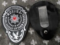 YAKIN KORUMA ROZETLİ CÜZDANI 2 ADET / KEMER ROZETİ 1ADET SATINAL-SADECE YAKIN KORUMA KIMLIK KARTLI-YAKIN KORUMA PERSONELİNE SATILIR-SIVILE SATILMAZ