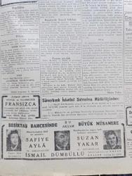 Cumhuriyet Gazetesi - 24 Eylül 1946 - Sömürgecilik Ve Akdeniz Emniyeti Cumhuriyet Başmakale - Fransa'da Memurlar Büyük Bir Grev Yaptı - Üniversitelere Alınacak Talebe Hakkındaki Karar - 30,000 Çift Torik Daha Denize Döküldü - İran'da İsyan - Amerikan Genelkurmay Başkanı Eisenhower Yeni Bir Topyekûn Harp Olursa Dünya Buna Dayanamayacaktır Diyor - İlkokullar Açıldı Dün İlk Dersleri Vali Sıkıyönetim Komutanı Milli Eğitim Müdürü Ve Emniyet Müdürü Verdiler - Sam Amca Karikatür Çizen Cemal Nadir - Kendi Davalarımız Yazan Ahmed Hamdi Başar - İsrail'in Gizli Orduları - Çocuk Tiyatrosu Ve Ses Opereti - Tehlikeli Kadın Bu Akşam Sümer Sinemasında - Safiye Ayla İsmail Dümbüllü Ve Suzan Yakar Beşiktaş Bahçesinde -  Yeni Futbol Ve Sportif Komiteleriyle Ceza Heyeti Seçildi - Hamdi Canko - Ulvi Yenal - Yavuz Sultan Selim Ağlıyor Yazan Feridun Fazıl Tülbentçi Yazı Dizisi - Sakızda Türk Yunan Dostluk Tezahürleri - Sınıflara Dönüş Yazan Burhan Felek Köşe Yazısı - Amcabey Ve Sürat Çizen Cemal