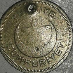 TÜRKİYE 1938  5  KURUŞ  HALİYLE