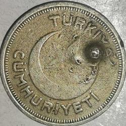 TÜRKİYE 1938  5  KURUŞ   HALİYLE