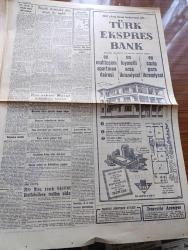 Cumhuriyet Gazetesi - 11 Kasım 1956 - Rus Askeri Macar İhtilalcilerine Katılıyor - Milliyetçiler Dün Uranyum Madenlerini Havaya Uçurdular - Büyük Atatürk'ü Dün Saygı İle Andık -  Sevgili Milleti Dün Sabah Büyük Atanın Mezarı Önünden Geçiyor Fotoğraf - Amerika 5 Li Konferansa Yanaşmıyor - Cumhurbaşkanı Celal Bayar Anıtkabir'e Çelenk Koyarken Fotoğraf - Suudi Arabistan Kralının Kardeşi 50 Bin Dolara Kiralanan Uçakla Geldi Fotoğraf - İsrail 50 Milyon Dolarlık Mısır Silahı Ele Geçirdi - başbakan Adnan Menderes Dün Amerikan İngiliz Elçilerine Görüştü - Gaz Benzin Ve Motorin Tevzie Tabi Tutuluyor - Don Camillo'nun Küçük Âlemi Yazan G. Guareschi Yazı Dizisi - Hariçte Sekiz Fabrika Kapatılıyor - Şekerbank İkramiyesini Zeki Müren Kazandı Fotoğraf - Bursa Bir Tiyatro Binasına Kavuşuyor - Haftanın Şakaları Yazan Burhan Felek - Tarihin Tarihi İmparatoriçe Ojeni Yazan Alain Decause