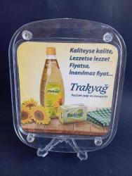 Trakya ayçiçek yağı ve margarin para üstü tabağı