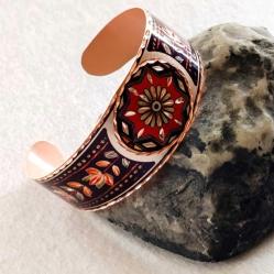 Yeni tasarım Bakır Kelekçe Bilezik , saf bakır bileklik bilezik. Ağzı açık, her bileğe uyar. Kararmaz.