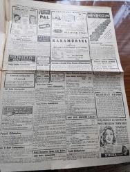 Cumhuriyet Gazetesi - 29 Mayıs 1949 - Dörtlerin Toplantısı Cumhuriyet Başmakale - Ordumuza Dair Yeni Teşkilat Kanunu - Rusların Adana'dan Moskova'ya Kaçırmak İstedikleri Kadın Sanovber Karyağdı - Afganistan'da İstiklal Yıldönümünde - Batılıların Almanya Hakkında Sovyetlere Yaptıkları Teklif - Meclis Atıf İnan'ı Sorumlu Görmedi - İstanbul'un 496. Fetih Yıldönümü Bugün Törenle Kutlanıyor - İngiliz Charlton Takımı Fenerbahçe'yi 3 0 Yendi Fotoğraf - Yaşar Doğu Ve Celal Atik Güreş Kampını Terketti - Fatih Sultan Mehmet'in Şiirleri Yazan Refik Ahmed Sevengil - Yaş Ve Baş Yazan Falih Rıfkı Atay - Haftanın Şakaları Yazan Burhan Felek - Araplarla Yahudiler Uzlaşamadılar - Celal Bayar Eskişehir'de - Taksim Belediye Gazinosu Yazlık Kısmı Açıldı - Sanovber Gassanov'un Macerası Mülakatı Yapan Şemsi Belli - Deniz Müzesinde Neler Gördüm Yazan Metin Toker - Safiye Ayla Mefharet Yıldırım Lale Aile Bahçesinde - Müzeyyen Senar Işıl Ve Mustafa Çağlar Cağaloğlu Çiftesaraylar Bahçesinde - Austin Kamyonları