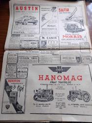 Cumhuriyet Gazetesi - 29 Mayıs 1949 - Dörtlerin Toplantısı Cumhuriyet Başmakale - Ordumuza Dair Yeni Teşkilat Kanunu - Rusların Adana'dan Moskova'ya Kaçırmak İstedikleri Kadın Sanovber Karyağdı - Afganistan'da İstiklal Yıldönümünde - Batılıların Almanya Hakkında Sovyetlere Yaptıkları Teklif - Meclis Atıf İnan'ı Sorumlu Görmedi - İstanbul'un 496. Fetih Yıldönümü Bugün Törenle Kutlanıyor - İngiliz Charlton Takımı Fenerbahçe'yi 3 0 Yendi Fotoğraf - Yaşar Doğu Ve Celal Atik Güreş Kampını Terketti - Fatih Sultan Mehmet'in Şiirleri Yazan Refik Ahmed Sevengil - Yaş Ve Baş Yazan Falih Rıfkı Atay - Haftanın Şakaları Yazan Burhan Felek - Araplarla Yahudiler Uzlaşamadılar - Celal Bayar Eskişehir'de - Taksim Belediye Gazinosu Yazlık Kısmı Açıldı - Sanovber Gassanov'un Macerası Mülakatı Yapan Şemsi Belli - Deniz Müzesinde Neler Gördüm Yazan Metin Toker - Safiye Ayla Mefharet Yıldırım Lale Aile Bahçesinde - Müzeyyen Senar Işıl Ve Mustafa Çağlar Cağaloğlu Çiftesaraylar Bahçesinde - Austin Kamyonları
