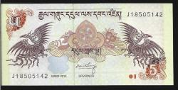 ** BUHUTAN ( 5 * NGULTRUM ) 2015 - ÇİL
