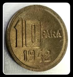 1942 - 10 PARA (ÇİL) TCM42 “Naturel/İşlemsiz”