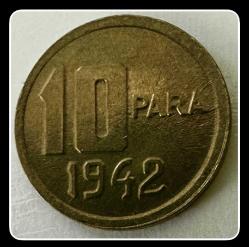 1942 - 10 PARA (ÇİL) TCM42 “Naturel/İşlemsiz”