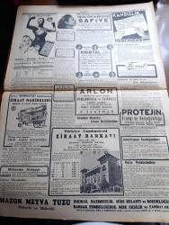 Cumhuriyet Gazetesi - 20 Haziran 1940 - Fransa Kendi Varlığını Kurtaracaktır Yazan Nadir Nadi Başmakale - Fransız Kabinesinin Tarihi İçtimai - Toplantıda Hazır Bulunan İspanya Elçisi Hitler'in Tekliflerini Dün Petain Hükümetine Bildirdi - İngiltere'ye Büyük Bir Hava Hücumu Yapıldı - Üç Fransız Murahhası Alman Murahhası İle Mülaki Olmak Üzere Paris'e Hareket Etti - Fransız Donanması Üslerinden Ayrıldı - Tarihte Türkler Ve İngilizler Yazan Ziya Şakir Yazı Dizisi - İstanbul'un Ekmek İhtiyacı - Türkiye İsviçre Ticaret Anlaşması - Polonyalı Yahudi Mülteciler - Uruguayda Bir Nazi Komplosu Keşfedildi - Aşk Ve Macera Romanı İlk Ve Son Yazan Esad Mahmud Karakurt Yazı Dizisi - Bugünkü Radyo Programı - Sherlock Holmes Filmi Bugünden İtibaren İpek Sinemasında - Brooklyn Kahramanı Lale Sinemasında - Safiye Ayla Her Akşam Tepebaşı Bahçesinde - Çapamarka - Kansızlık İçin Deschiens - Arlon Pırlantalı Ve Elmaslı Saatler - Protejin Frengi Ve Belsoğukluğu İçin - Armutlu Kaplıcaları - Mazon Meyva Tuzu -