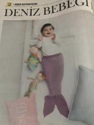 HÜRRİYET GAZETESİ HÜRRİYET KELEBEK 2 GAZETESİ DOĞUM GÜNÜ GAZETESİ - 2 Ocak 2018 - deniz bebeği kuyruğu-Bebeğinizi sevgiyle ve yünle sarıp sarmalayın-birbirinden gözalıcı kolay battaniye modelleri ile ihtiyaç duyduğunuz örgü ilhamını bulacaksınız-deniz bebeği kuyruğu yapımı-mozaik kilim-battaniye-çerçeve