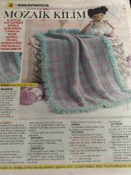 HÜRRİYET GAZETESİ HÜRRİYET KELEBEK 2 GAZETESİ DOĞUM GÜNÜ GAZETESİ - 2 Ocak 2018 - deniz bebeği kuyruğu-Bebeğinizi sevgiyle ve yünle sarıp sarmalayın-birbirinden gözalıcı kolay battaniye modelleri ile ihtiyaç duyduğunuz örgü ilhamını bulacaksınız-deniz bebeği kuyruğu yapımı-mozaik kilim-battaniye-çerçeve