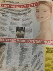 HÜRRİYET GAZETESİ HÜRRİYET KELEBEK 2 GAZETESİ DOĞUM GÜNÜ GAZETESİ - 26 Aralık 2017 - sağlık adası medyanın katkılarıyla hazırlanan estetik ve güzellik dosyası-2018’de daha genç daha güzel daha fit bir yaşam-meme olgusuyla hayalinizdeki göğüslere kavuşabilirsiniz-ameliyatınızı 100 ve gıda giderme-kapak düşüklükleri ve gözaltındaki torbaların tedavisi-saçlarınızı geri alın uzun saç ekimi nasıl yapılır- Göz estetiği ile ilgili merak edilen beş soru-İskender alkın Solmaz-medikal estetik hekimi Dr. Sami Tan Sarıgül-Koray Erdoğan