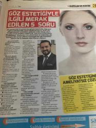 HÜRRİYET GAZETESİ HÜRRİYET KELEBEK 2 GAZETESİ DOĞUM GÜNÜ GAZETESİ - 26 Aralık 2017 - sağlık adası medyanın katkılarıyla hazırlanan estetik ve güzellik dosyası-2018’de daha genç daha güzel daha fit bir yaşam-meme olgusuyla hayalinizdeki göğüslere kavuşabilirsiniz-ameliyatınızı 100 ve gıda giderme-kapak düşüklükleri ve gözaltındaki torbaların tedavisi-saçlarınızı geri alın uzun saç ekimi nasıl yapılır- Göz estetiği ile ilgili merak edilen beş soru-İskender alkın Solmaz-medikal estetik hekimi Dr. Sami Tan Sarıgül-Koray Erdoğan