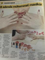 HÜRRİYET GAZETESİ HÜRRİYET KELEBEK 2 GAZETESİ DOĞUM GÜNÜ GAZETESİ - 6 Eylül 2017 - sekiz adımda mükemmel manikür-pütür pütür olmuş eller-kolay kırılan tırnaklar-çatlamış eller-tırnakdaki ojenin bozulması-tırnak törpüsü seçimi-ayak nasırları-kolay kırılan tırnaklar-problemler ve çözümler-sararmış tırnaklar takma tırnaklarlar-