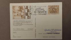1973 YILI  AVUSTURYA EUROPA CEPT İLKGÜN ÖZEL DAMGALI ORJİNAL PULLU KARTPOSTAL NADİR KULLANILMIŞ