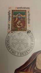 1987 YILI LİECHTENSTEIN  ORJİNAL PULLU ÖZEL İLKGÜN DAMGALI POSTA KARTI KULLANILMAMIŞ