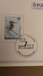 1993 YILI LUXEMBURG ORJİNAL PULLU İLKGÜN ÖZEL DAMGALI POSTA KARTI KULLANILMAMIŞ