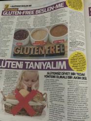 HÜRRİYET GAZETESİ HÜRRİYET KELEBEK 2 GAZETESİ DOĞUM GÜNÜ GAZETESİ - 7 Ağustos 2017 - diyetisyen Elvan odabaşı’nın katkılarıyla-gluten nedir-glutensiz beslenme dosyası-kinolı çikolatalı kurabiye tarifi-karabuğdaylı mantar sote tarifi-glutensiz diyet bir tedavi yöntemi olmalı bir akım değil-glutensiz diyet zayıflatmıyor farkında olmadan kıstığını kalori zayıflatıyor-gluten değil bozulmuş bağırsak Florance şişkinlik yapar- yine de glutensiz beslenmek istiyorum diyorsan dikkat