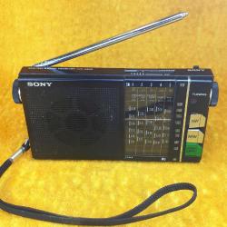 VINTAGE SONY ICR-4800  MW/SW1-5  6BANDS RADYO , HÂLİYLE