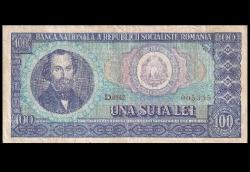 LOT.2 » SOSYALİST ROMANYA 100 LEY 1966 T+