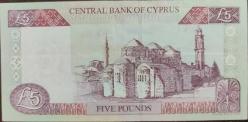 Kıbrıs 5 Lira 2001 ÇÇT+ (8.0) Kondüsyon