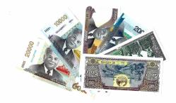 LAOS 500-1.000-2.000-5.000-10.000-20.000 KIP 2011 2021 6 PCS.SET UNC (TK 17 957) ÇİL
