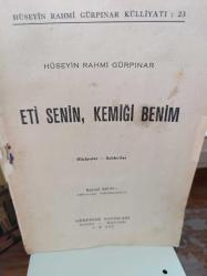 Eti Senin Kemiği Benim - Hikayeler Sohbetler  / Gürpınar Yayınları
