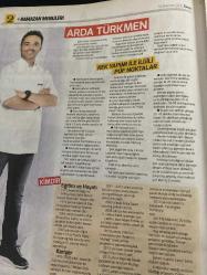 HÜRRİYET GAZETESİ HÜRRİYET KELEBEK 2 GAZETESİ DOĞUM GÜNÜ GAZETESİ - 10 Haziran 2016 - Arda Türkmen‘den iftar menüleri ve sahur önerileri-kepekli dereotlu poğaça tarifi-pastırmalı pide tarifi-Mahmut’a çorbası tarifi-bazlama tarifi-sütlü nuriye tarifi-kuşbaşılı kaşarlı gözleme tarifi-patatesli rulo börek tarifi-zeytinyağlı patlıcan ruloların tarifi-ezogelin çorbası tarifi-peynirli mini pideler tarifi-erişteli yeşil mercimek çorbası tarifi-