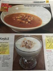 HÜRRİYET GAZETESİ HÜRRİYET KELEBEK 2 GAZETESİ DOĞUM GÜNÜ GAZETESİ - 7 Haziran 2016 - Arda Türkmen‘den iftar menüleri ve sahur önerileri-hellimli tarhana çorbası tarifi-keşkül tarifi-puzzle’ı mantarlı börek tarifi-kavurmalı patates çorbası tarifi-peynirli puf böreği tarifi-kremalı mantar çorbası tarifi-tavuklu talaş böreği tarifi-yufka mantısı tarifi-kadayıf dolması tarifi-tepsi köftesi tarifi-peynirli otlu börek tarifi- mayalı hamur yaparken bunlara dikkat edin-kavurmalı patates çorbası tarifi-